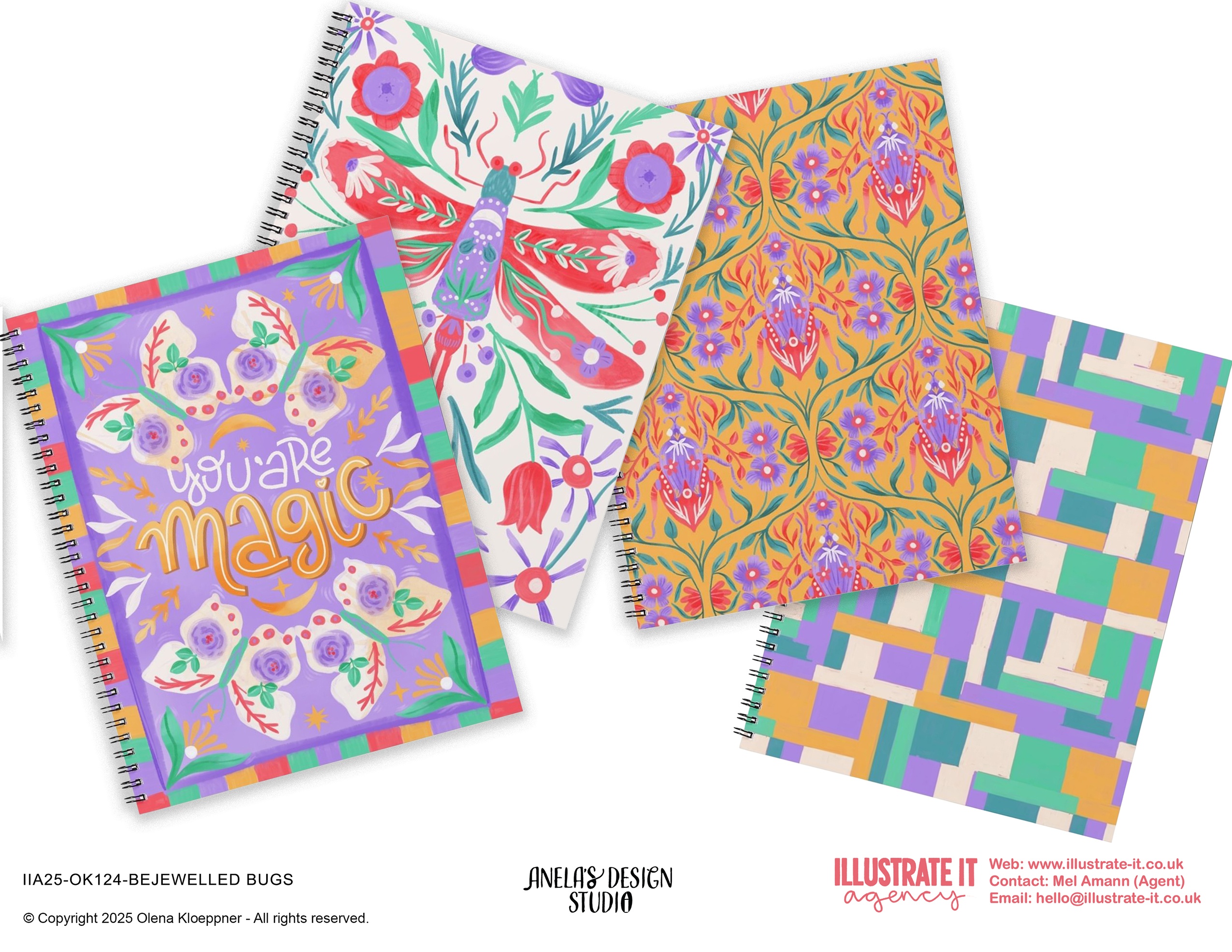 Bejewelled Bugs by Olena Kloeppner