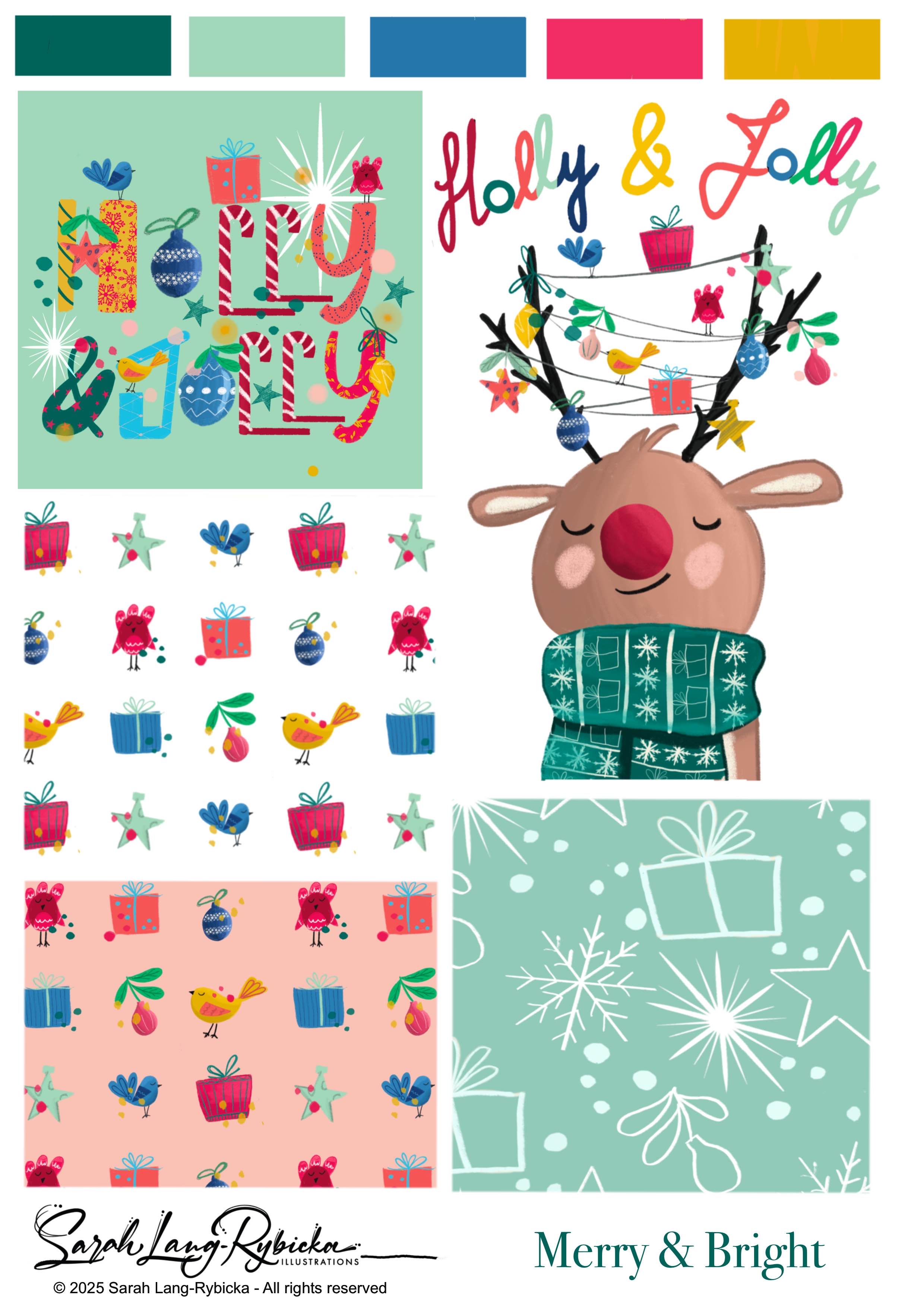 Merry & Bright by Sarah Lang-Rybicka