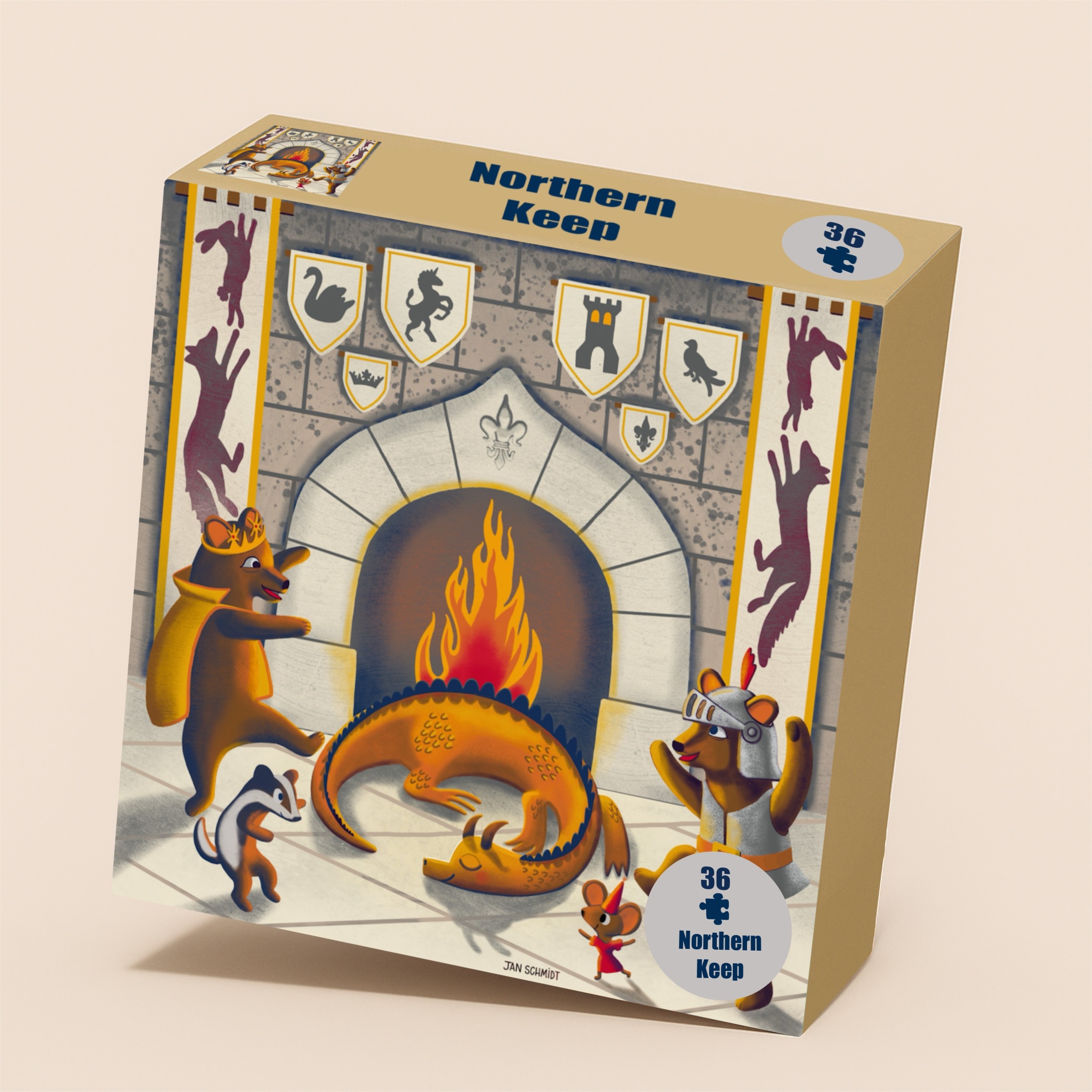 Castle puzzle by Jan Schmidt