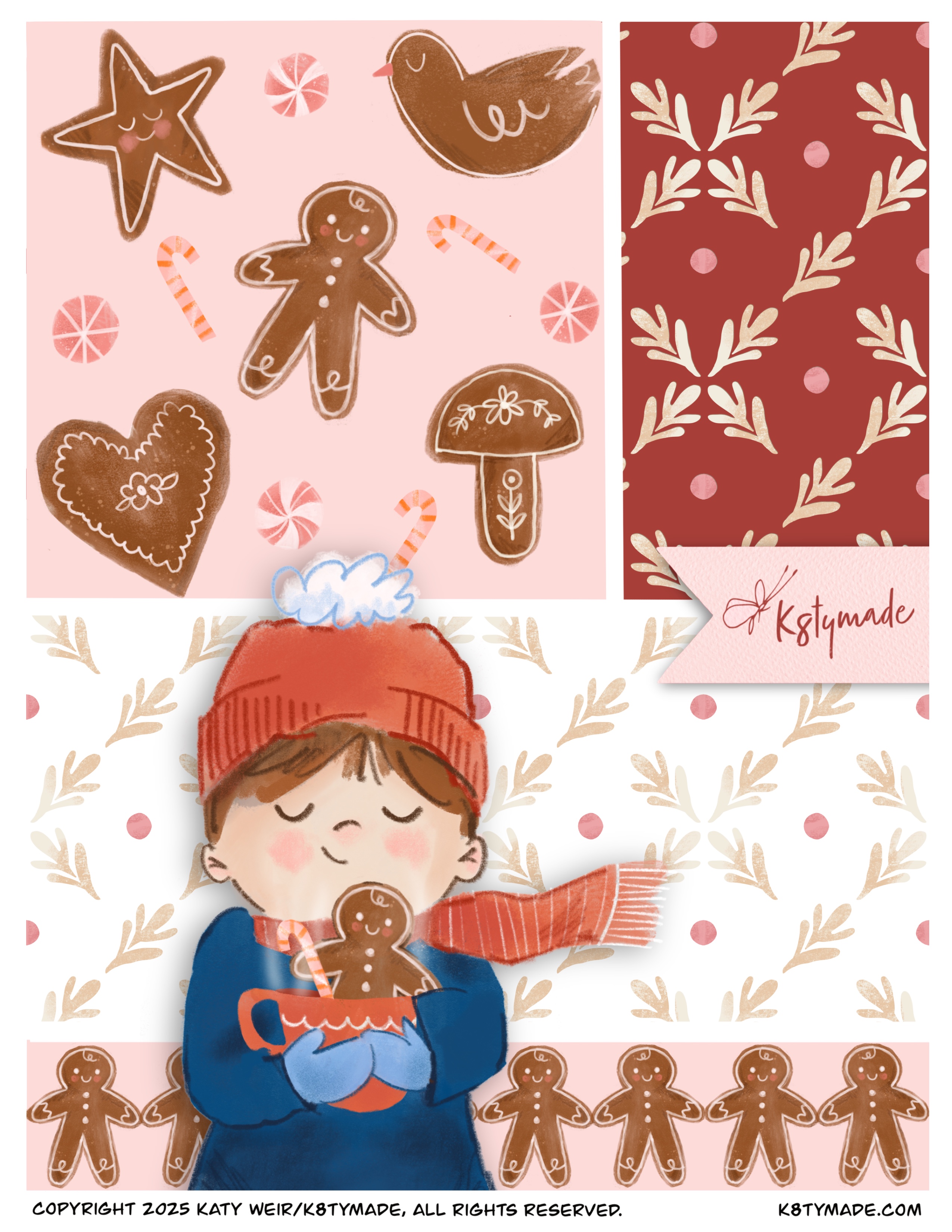 Gingerbread Christmas by Katy Weir