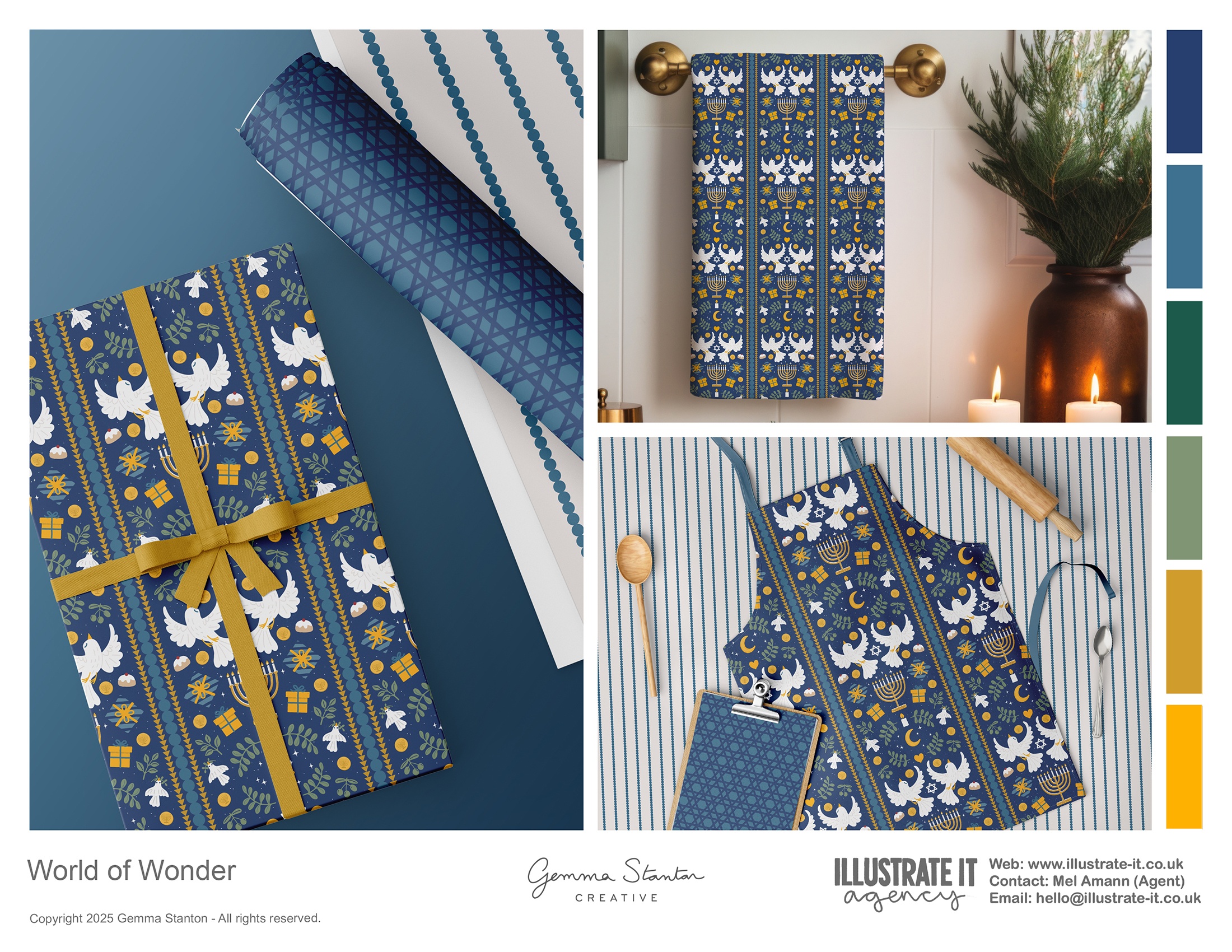 Hanukkah by Gemma Stanton