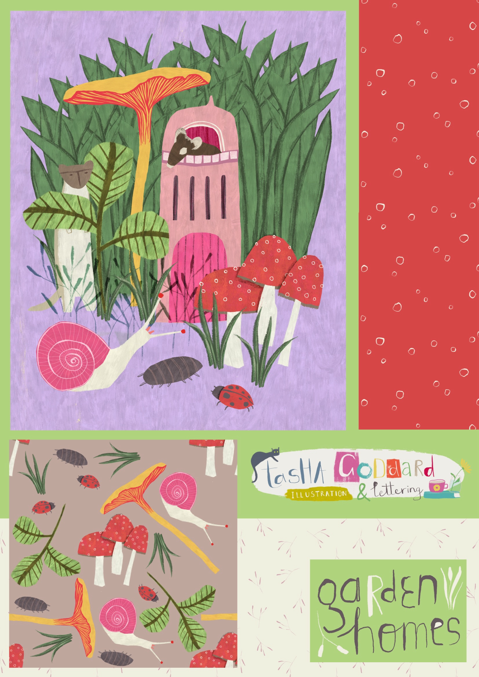 Whimsical Garden by Tasha Goddard