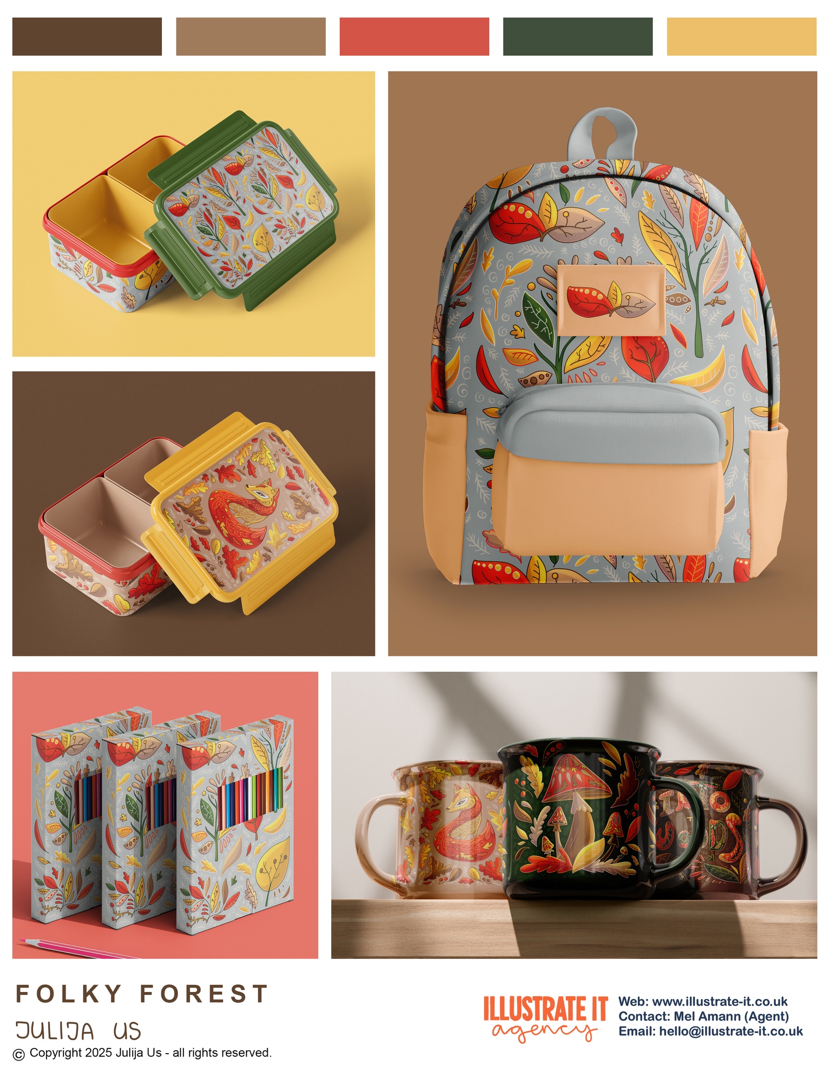 Folky Forest by Julija Us